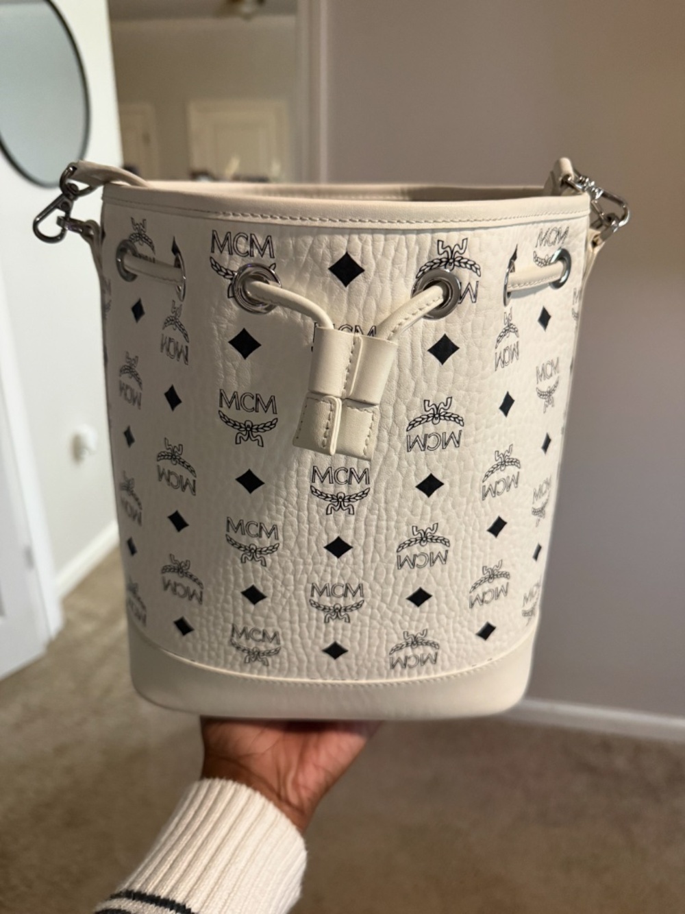 Pre-owned, authentic MCM